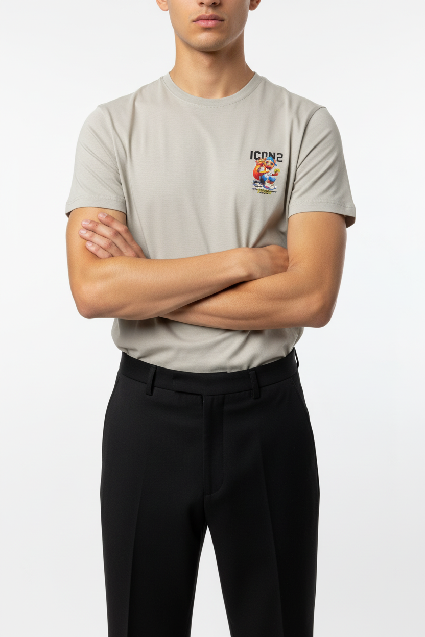 The ICON2 T-Shirt Light Gray