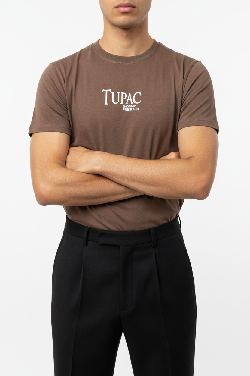 Camiseta Tupac negro