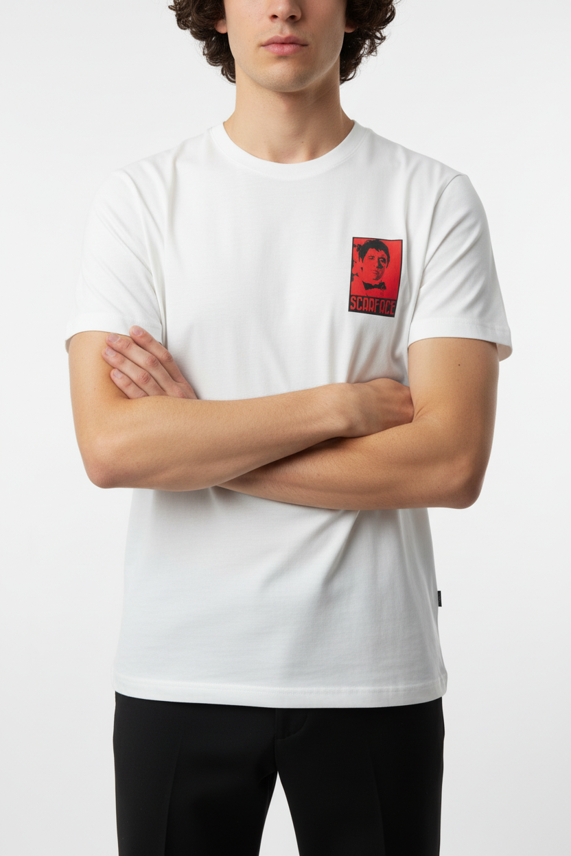 Scarface T-Shirt Wit