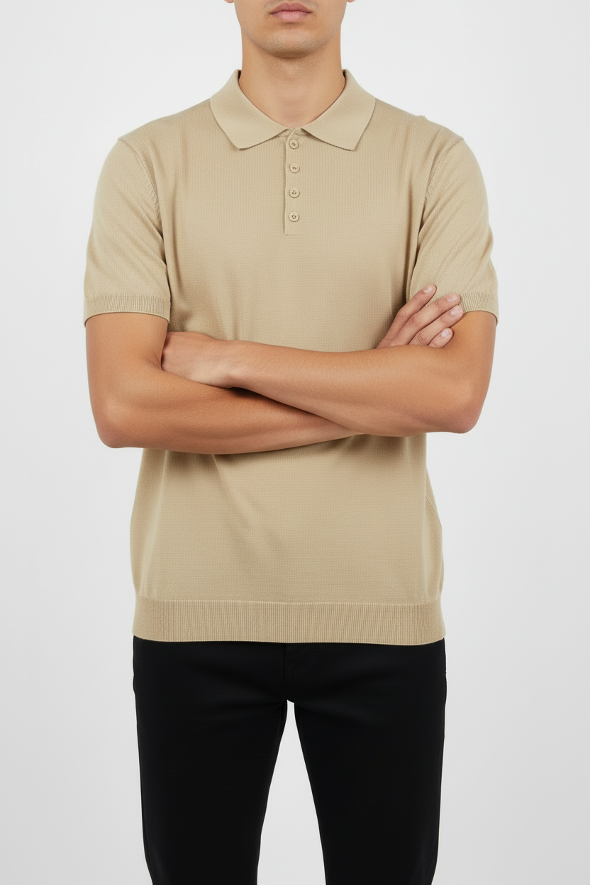 Polo Vigo Beige