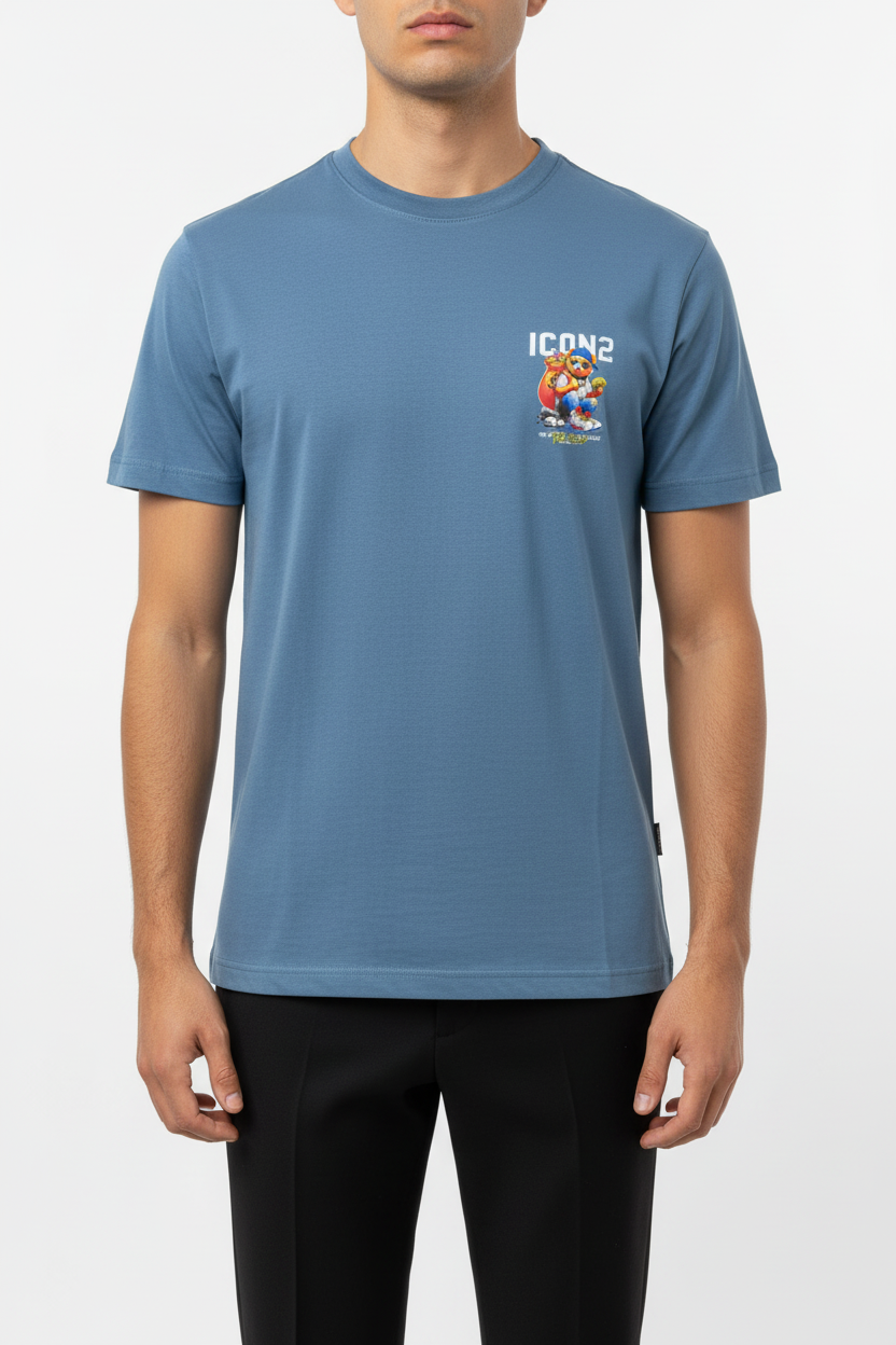 The ICON2 T-Shirt Blue
