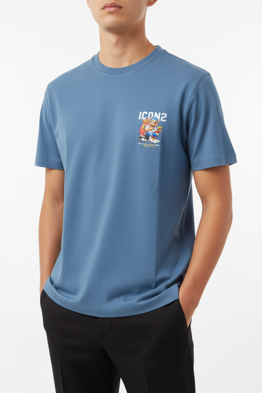 The ICON2 T-Shirt Blue