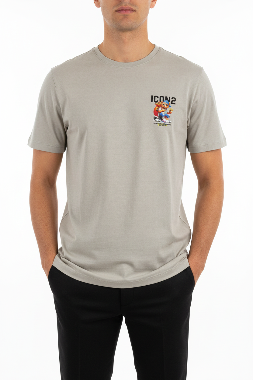 The ICON2 T-Shirt Light Gray
