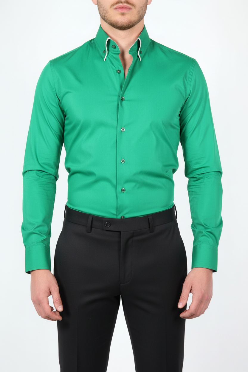 Chemise Parla vert