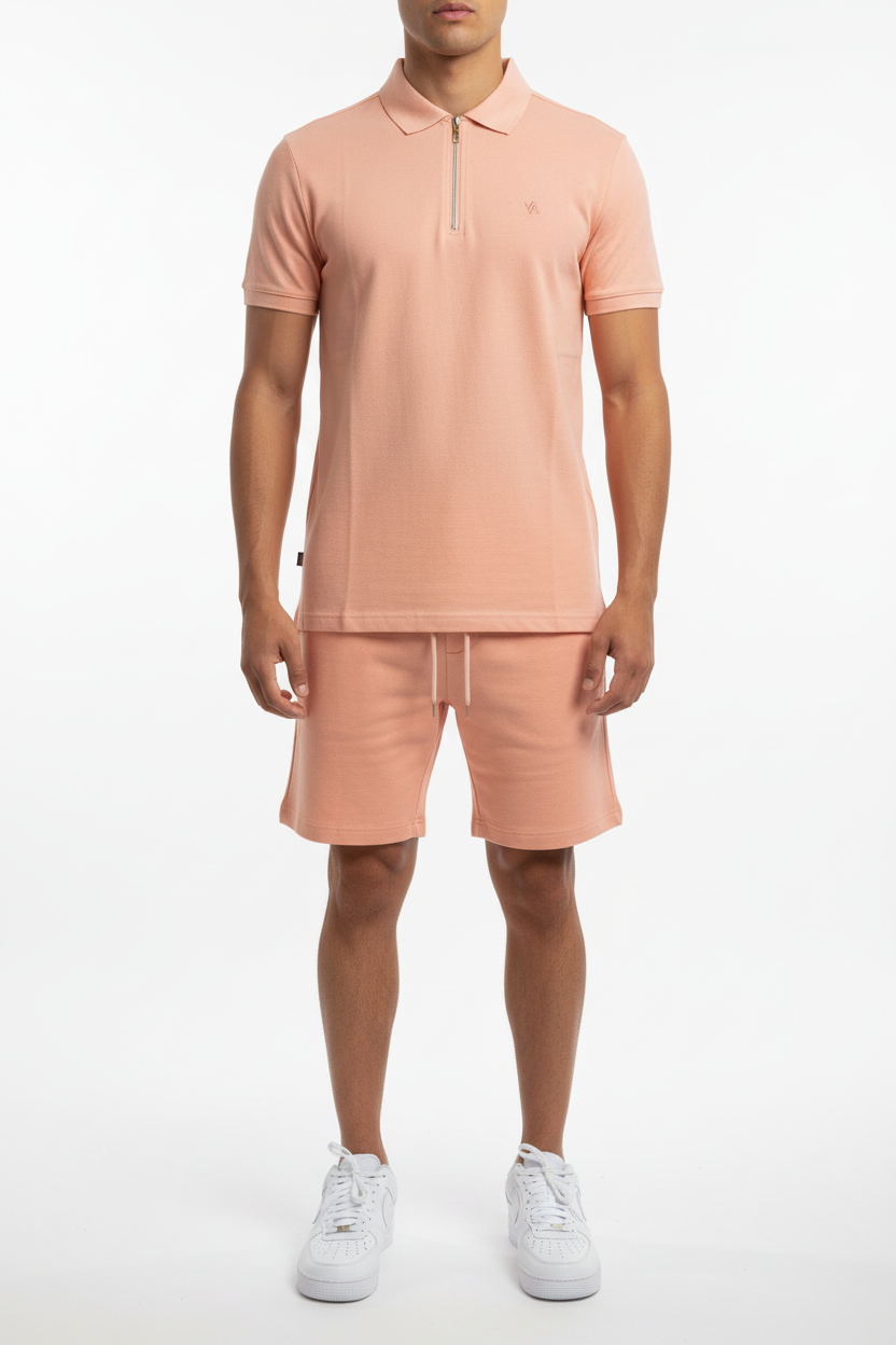 Polo set Ibiza Salmon