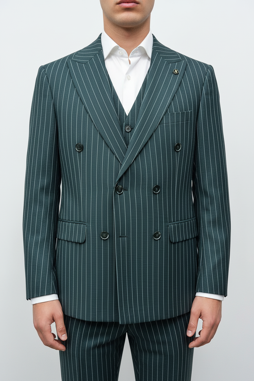 The Imperio Double Breasted Khaki