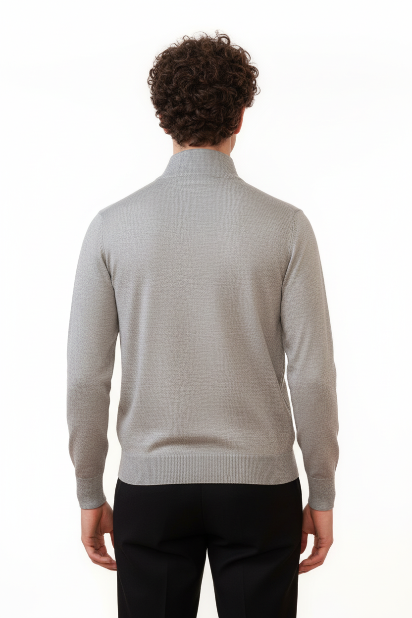 Valenci Halfzip Grijs