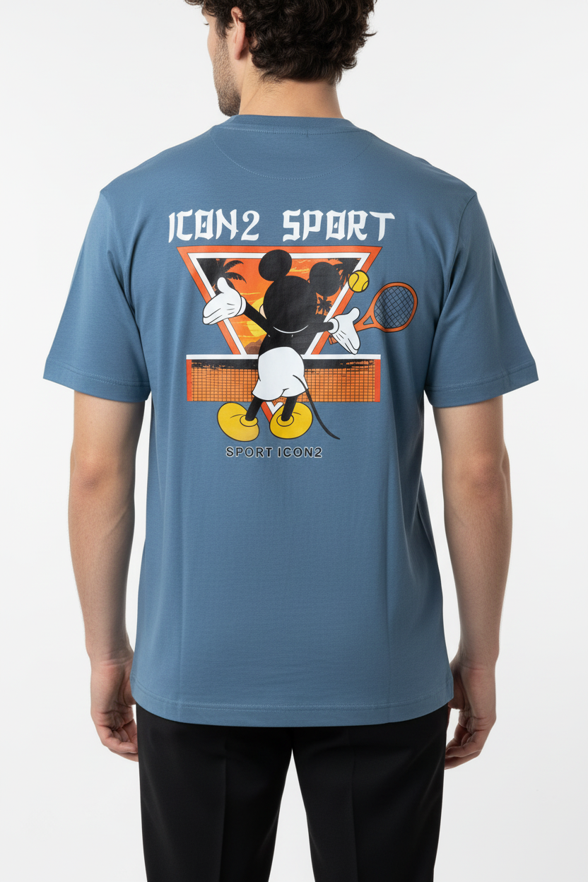 ICON2 SPORT T-Shirt Licht Blauw