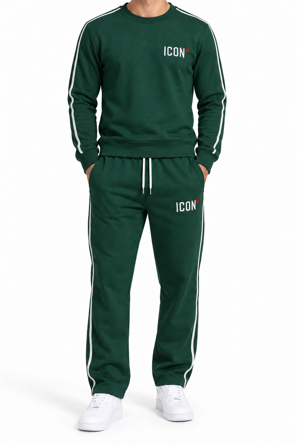 Set di binari ICON verde
