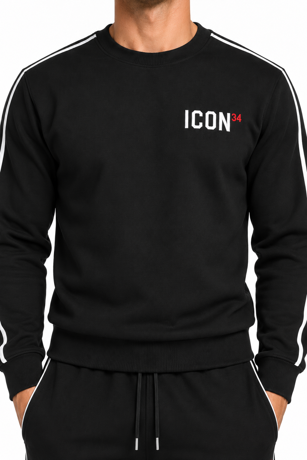 Conjunto de pistas ICON negro