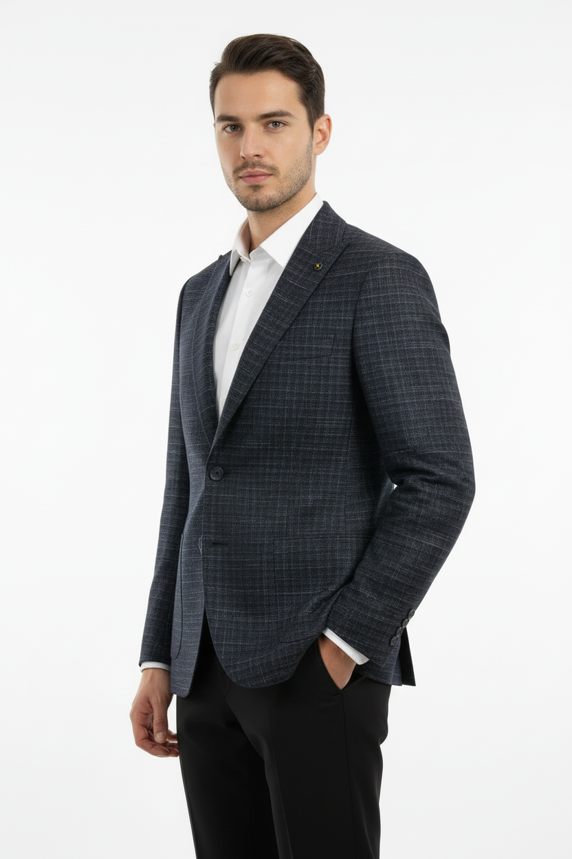 Heren Blazer Torino Navy