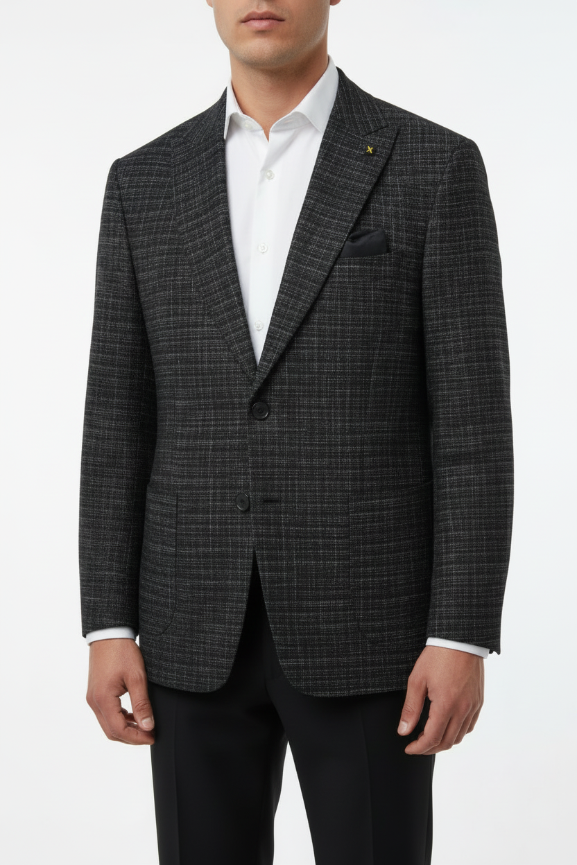 Heren Blazer Torino Zwart