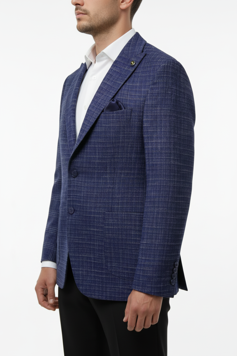 Heren Blazer Torino Marine