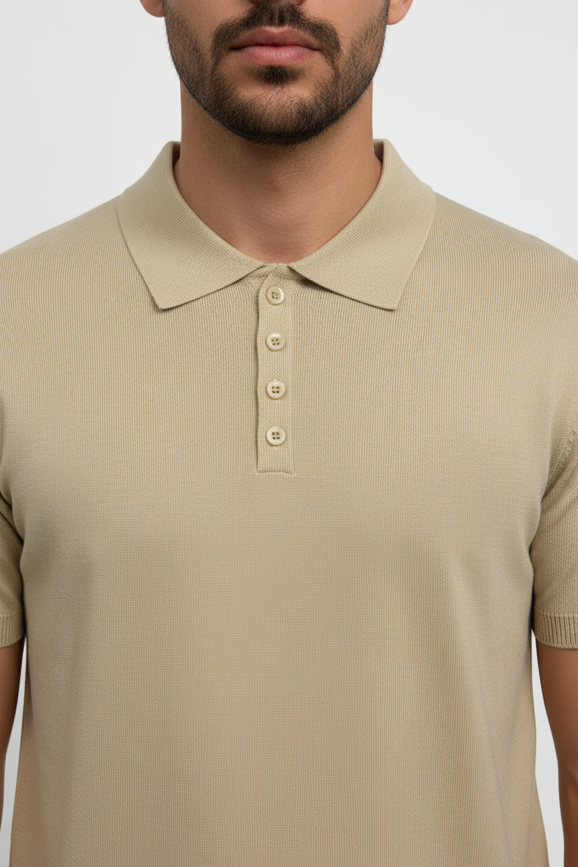 Polo Vigo Beige