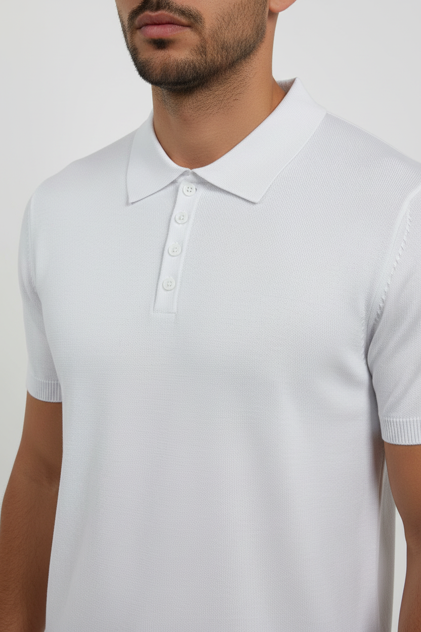 Polo Vigo White