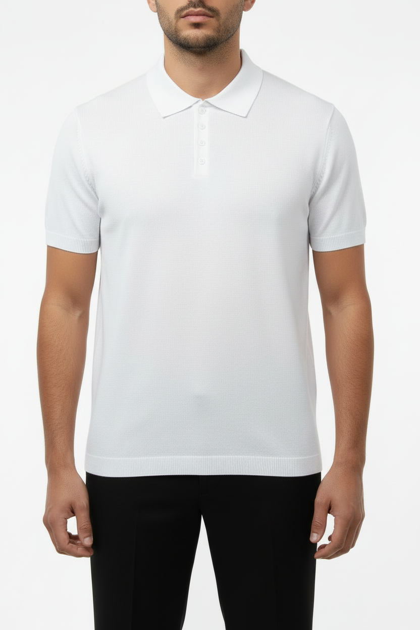 Polo Vigo White