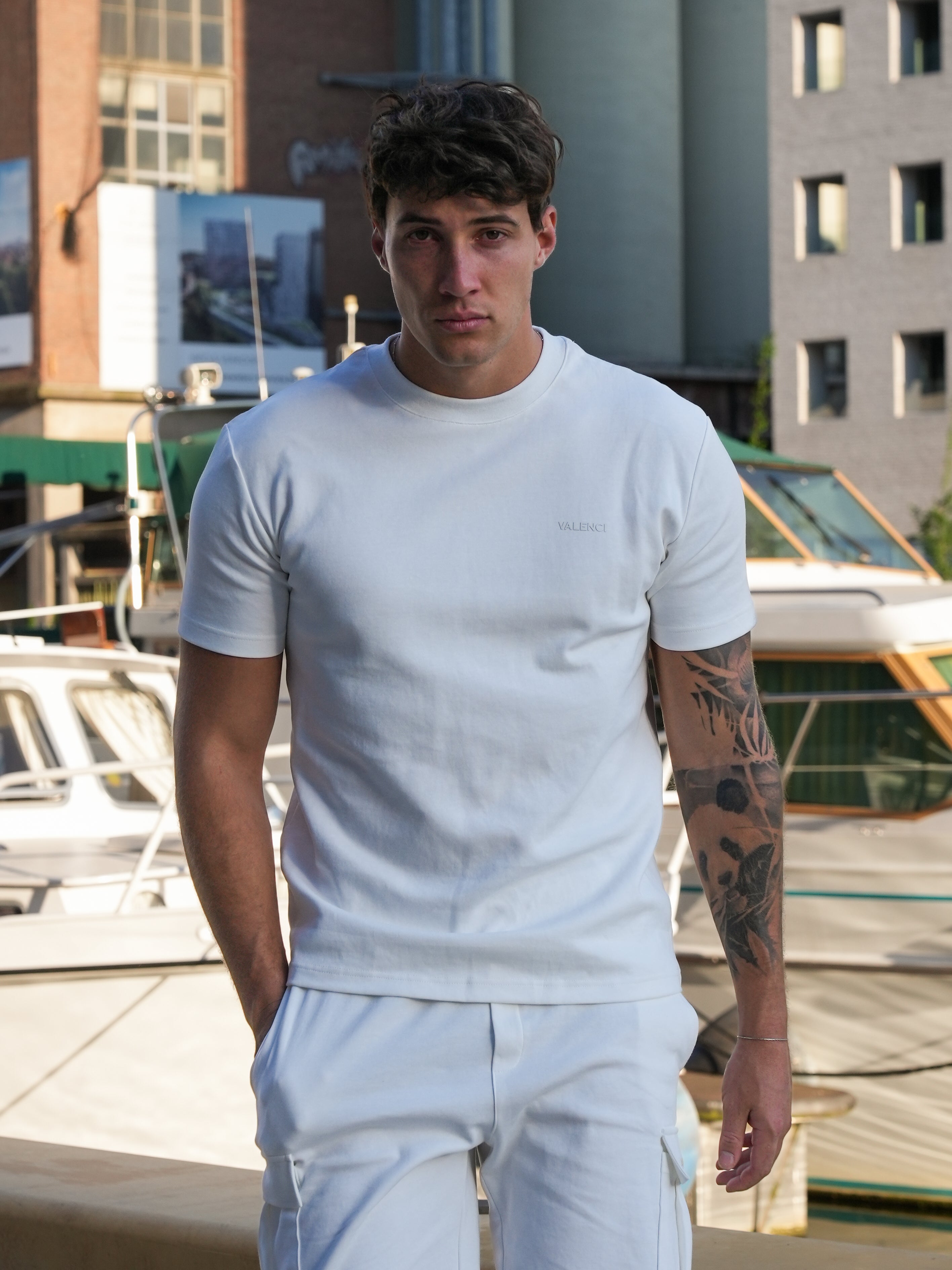 Carico set monaco grigio