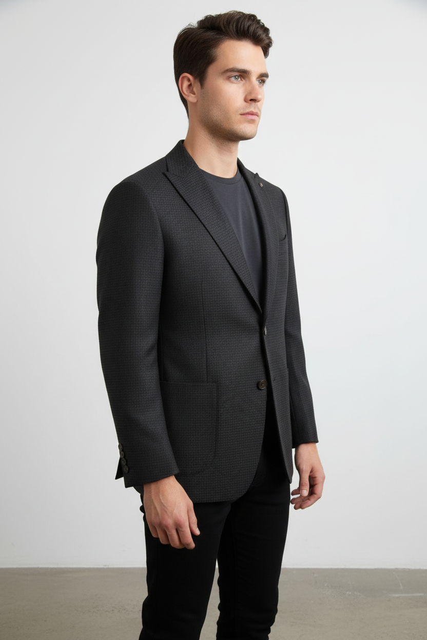 Blazer de hombre Roma negro