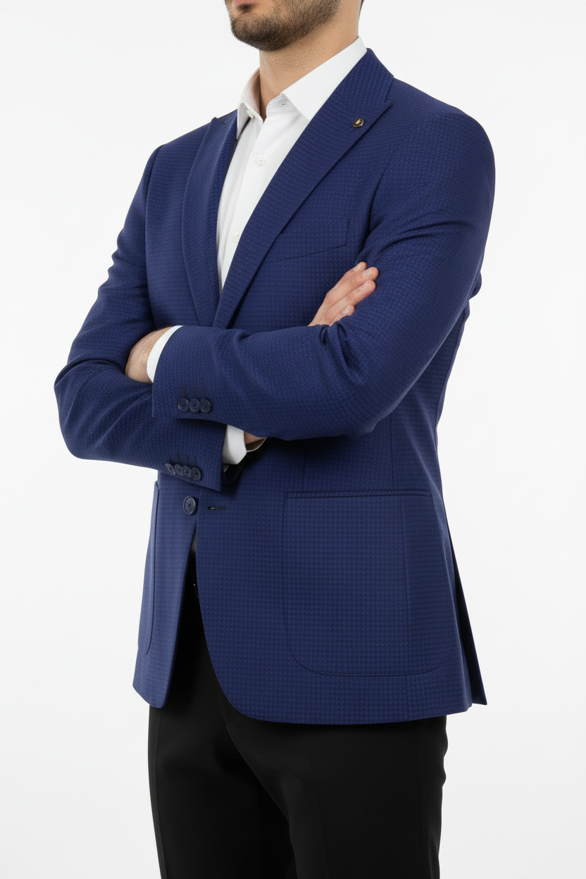 Giacca da uomo Roma blu navy