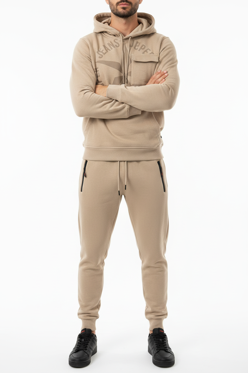 The Island Trainingspak Beige