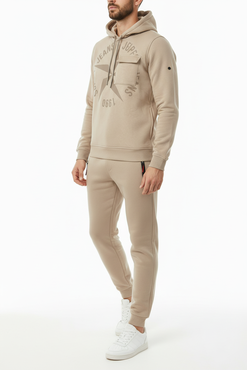 The Island Trainingspak Beige