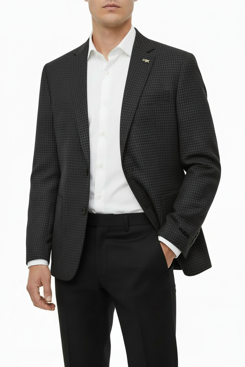 Heren Blazer Roma zwart