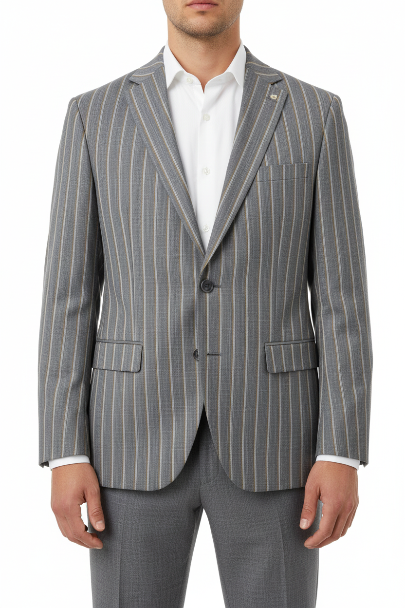 Siena Two-piece Suit Gray