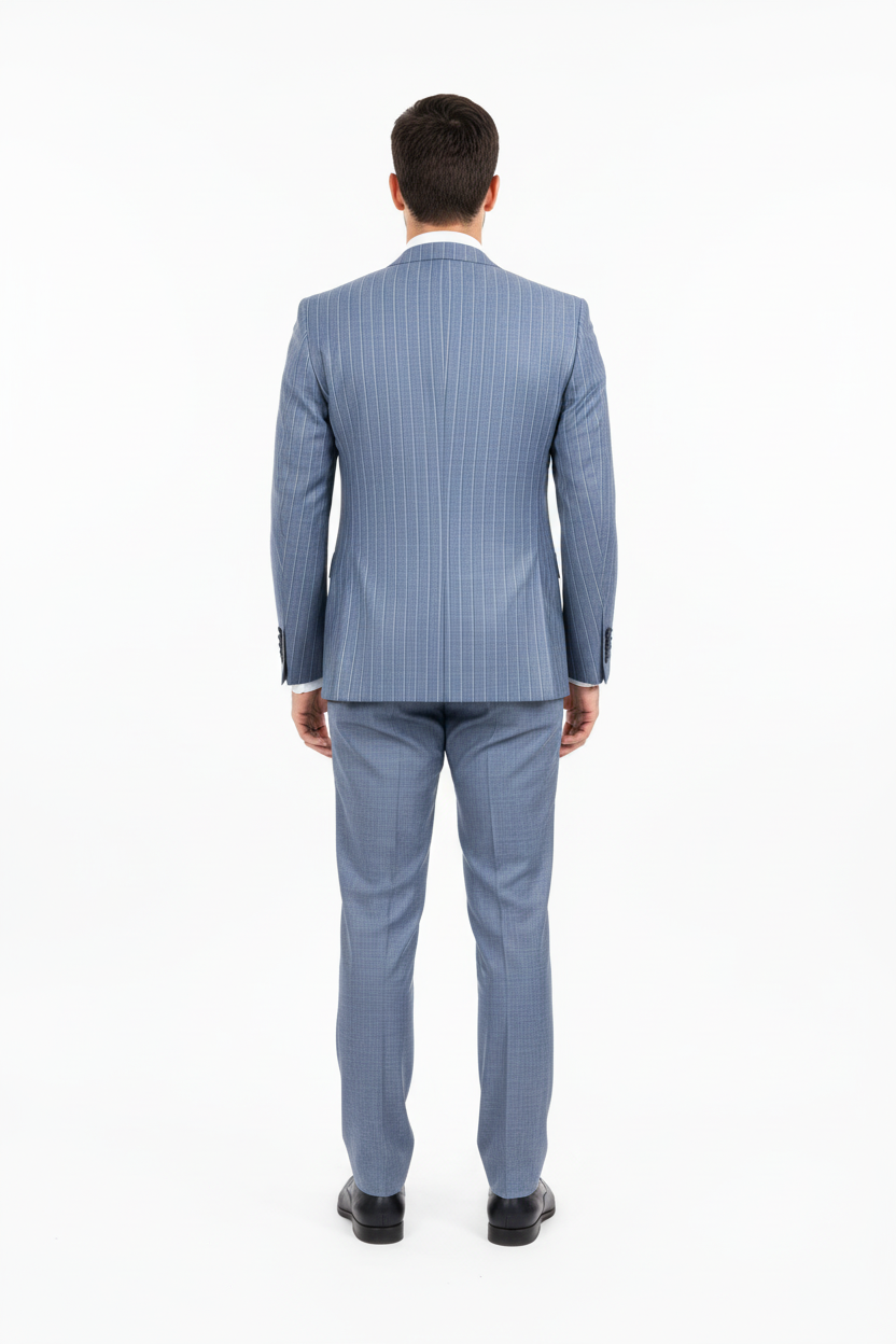 Siena Two-piece Suit Light Blue