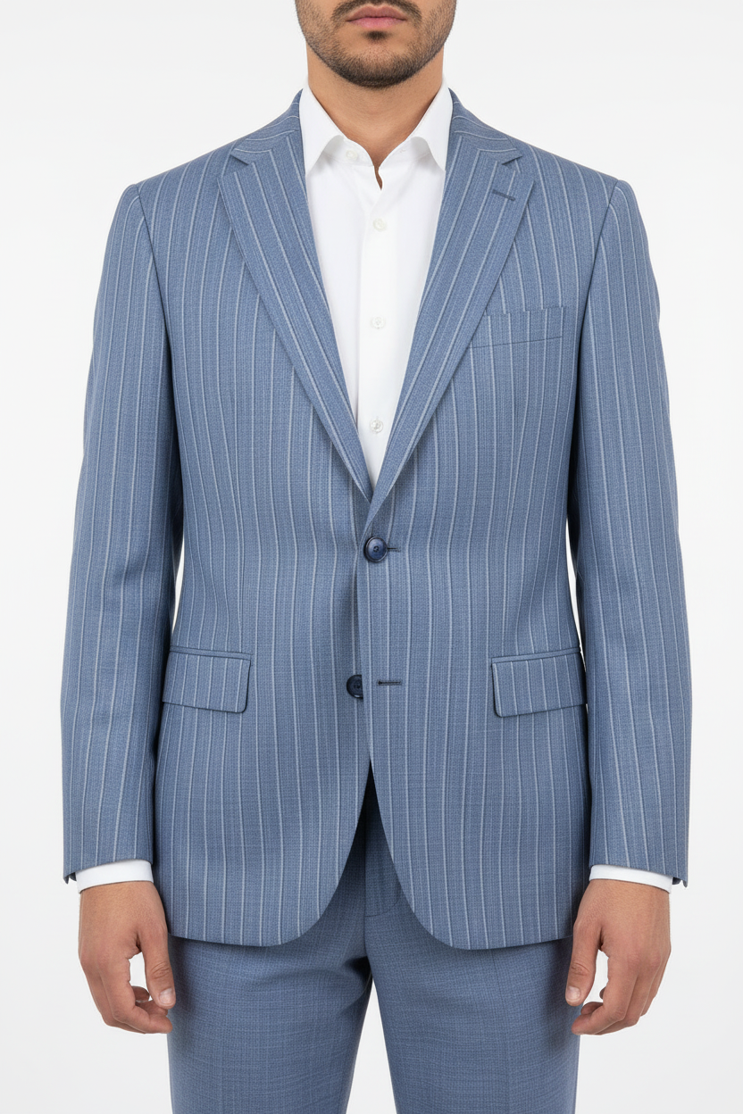Siena Two-piece Suit Light Blue