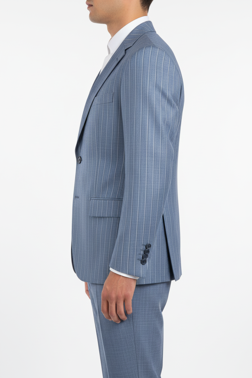 Siena Two-piece Suit Light Blue