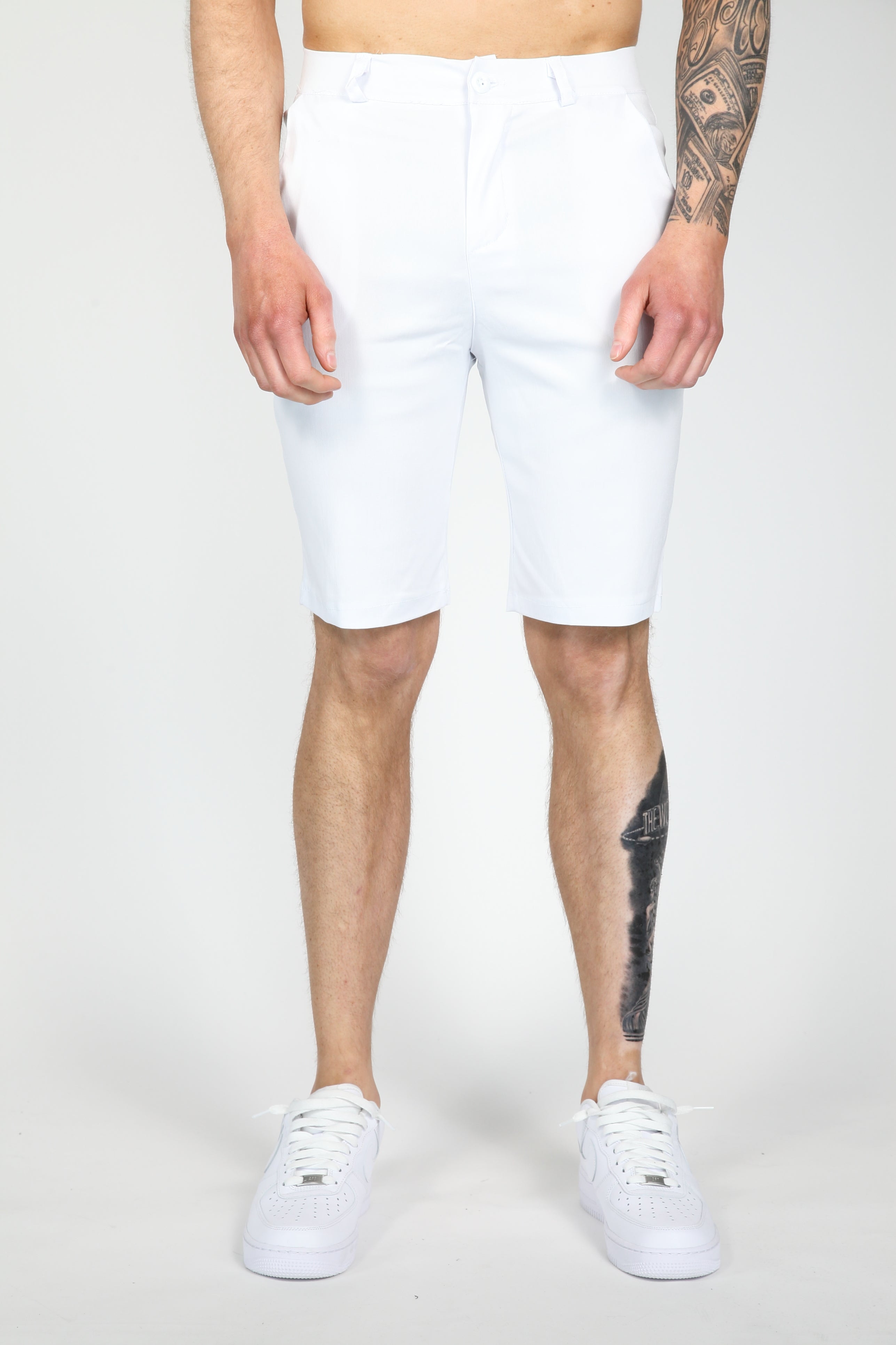 Korte Broek Chino Wit