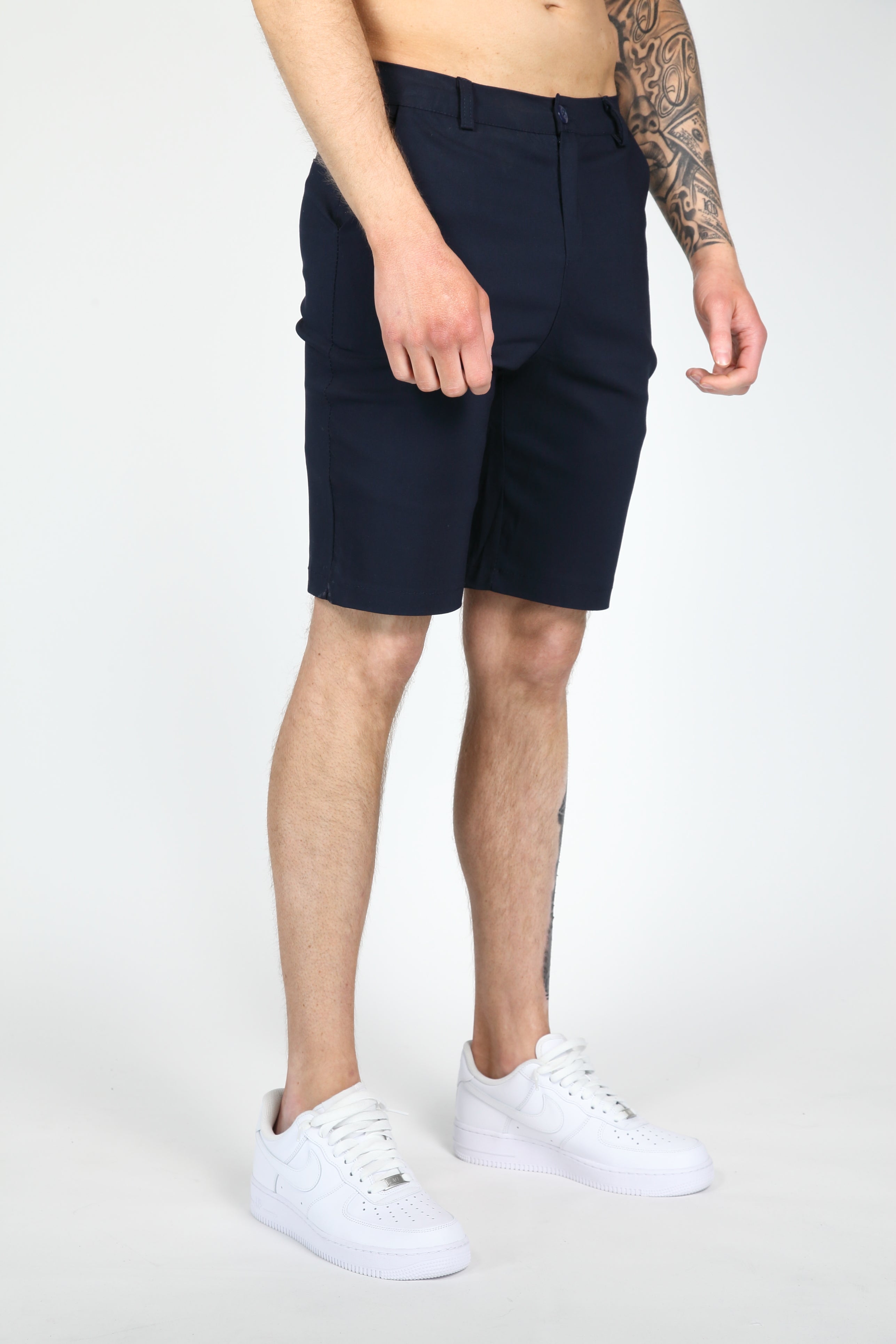 Korte Broek Chino Navy