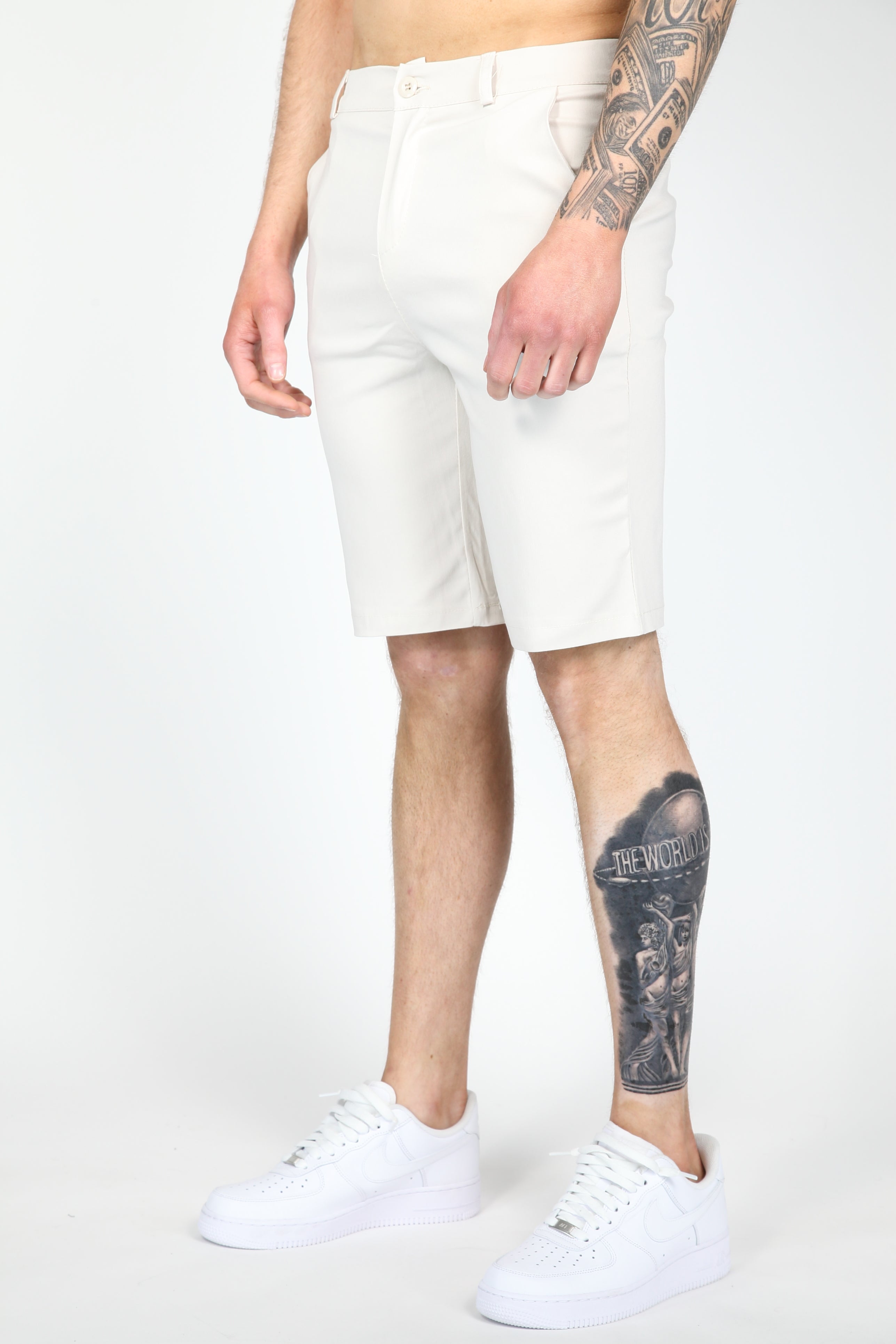 Korte Broek Chino Beige