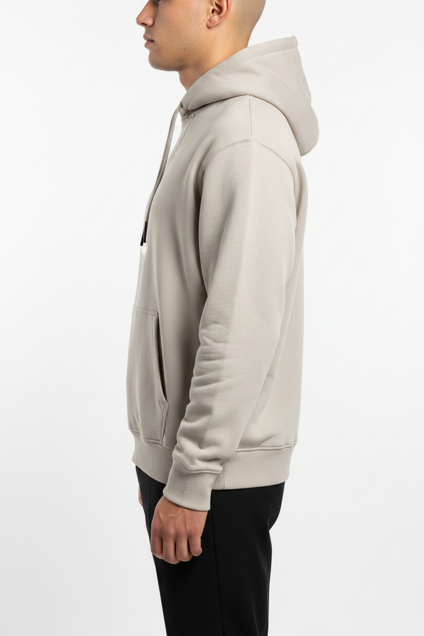 Felpa con cappuccio Arya grigio chiaro