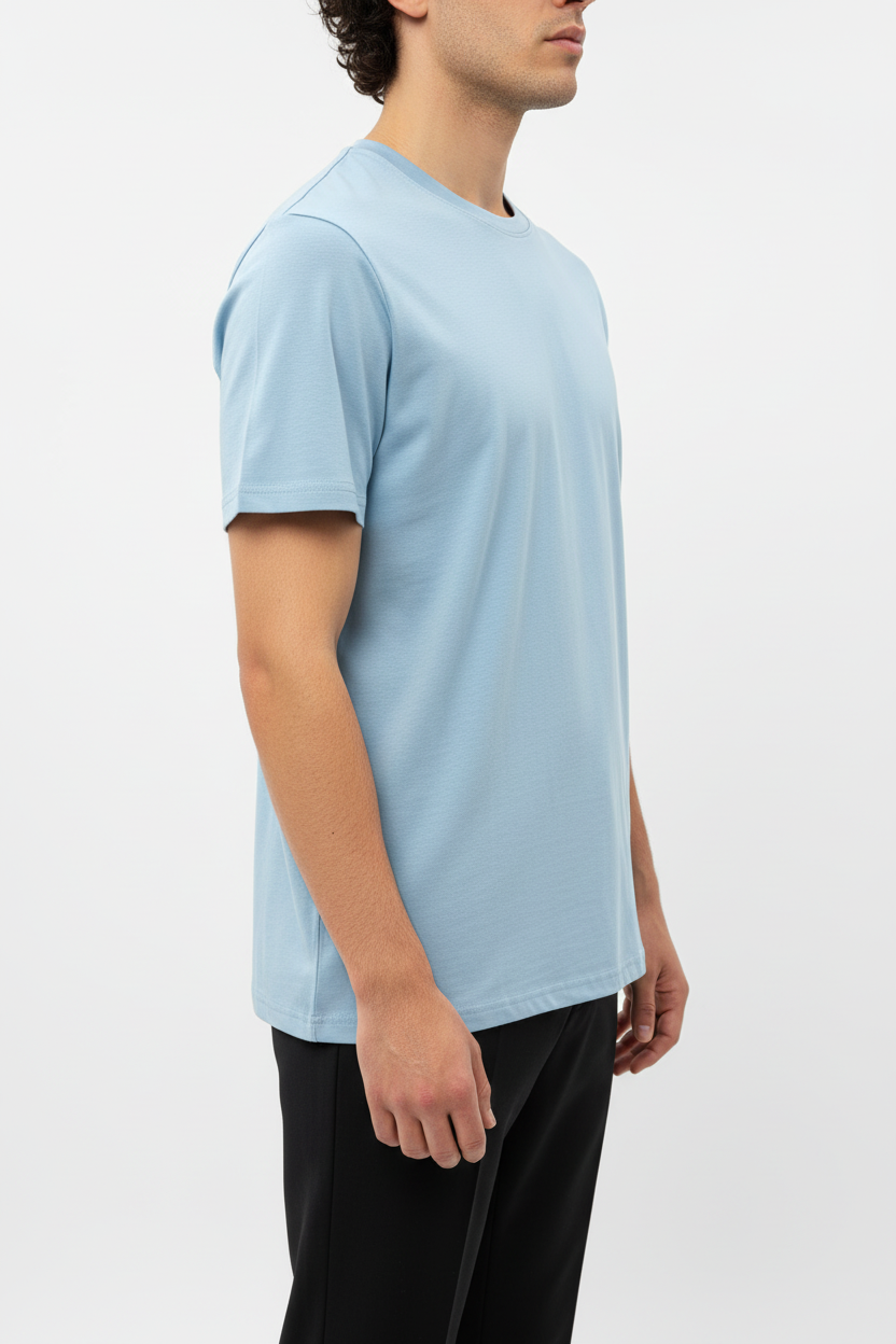 Licht Blauwe T-shirt