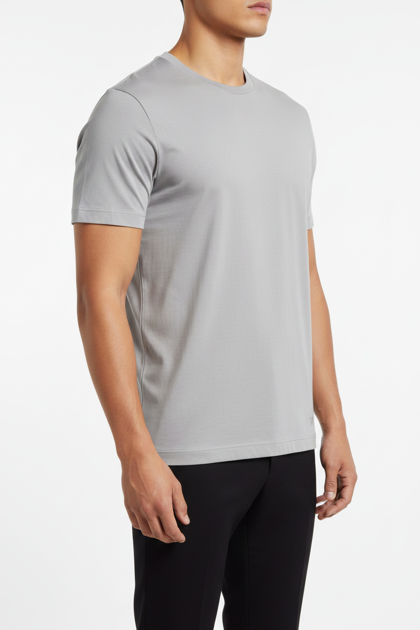 Santo Gloss T-Shirt Light Gray