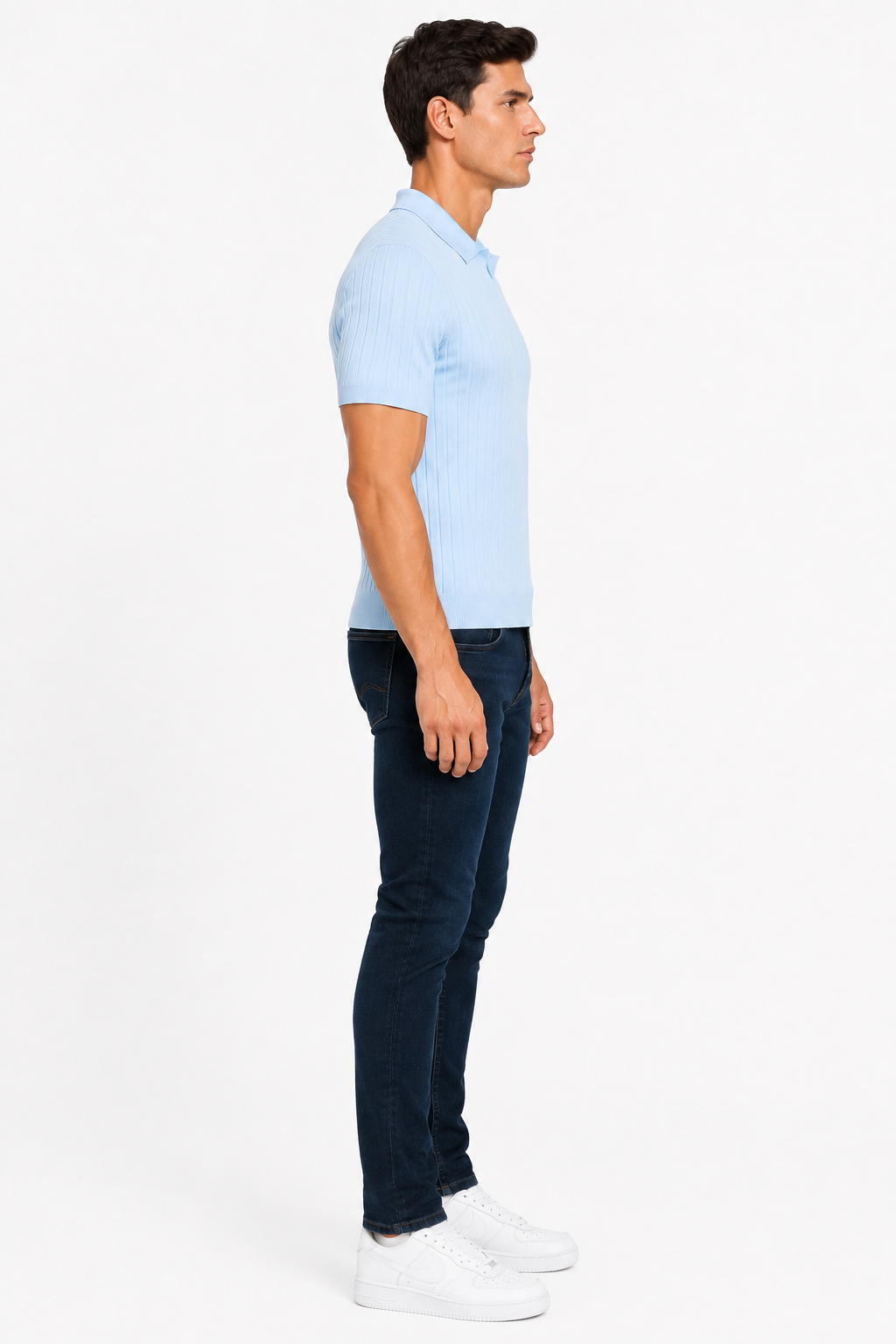 Monza set Jeans & Polo | Licht Blauw & Blue