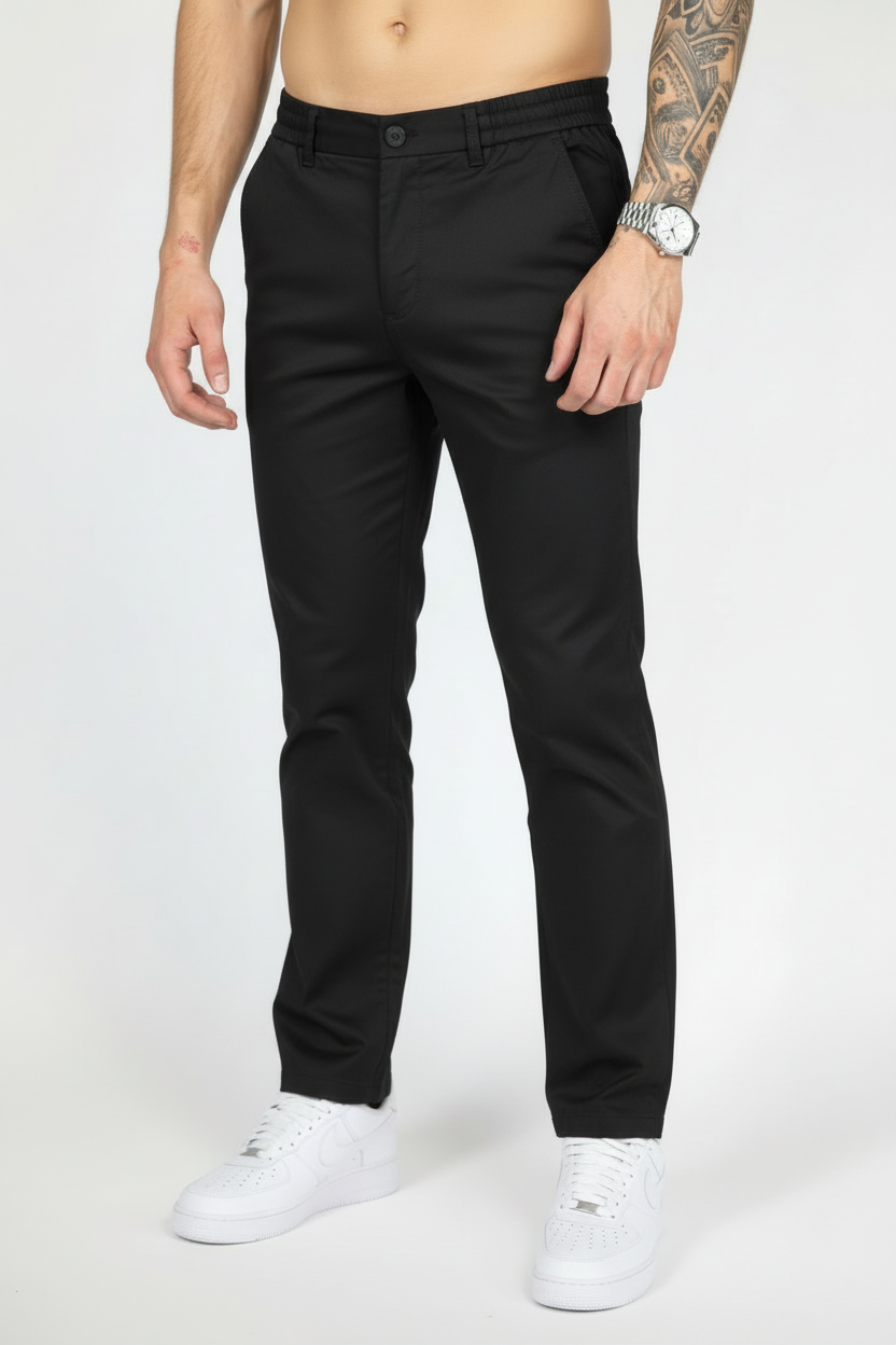 The Milano Chino Zwart