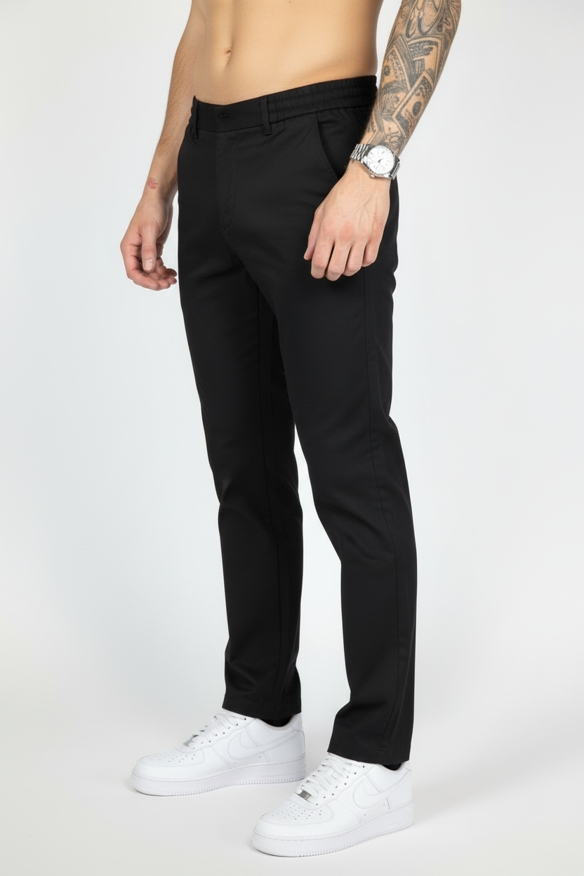The Milano Chino Zwart