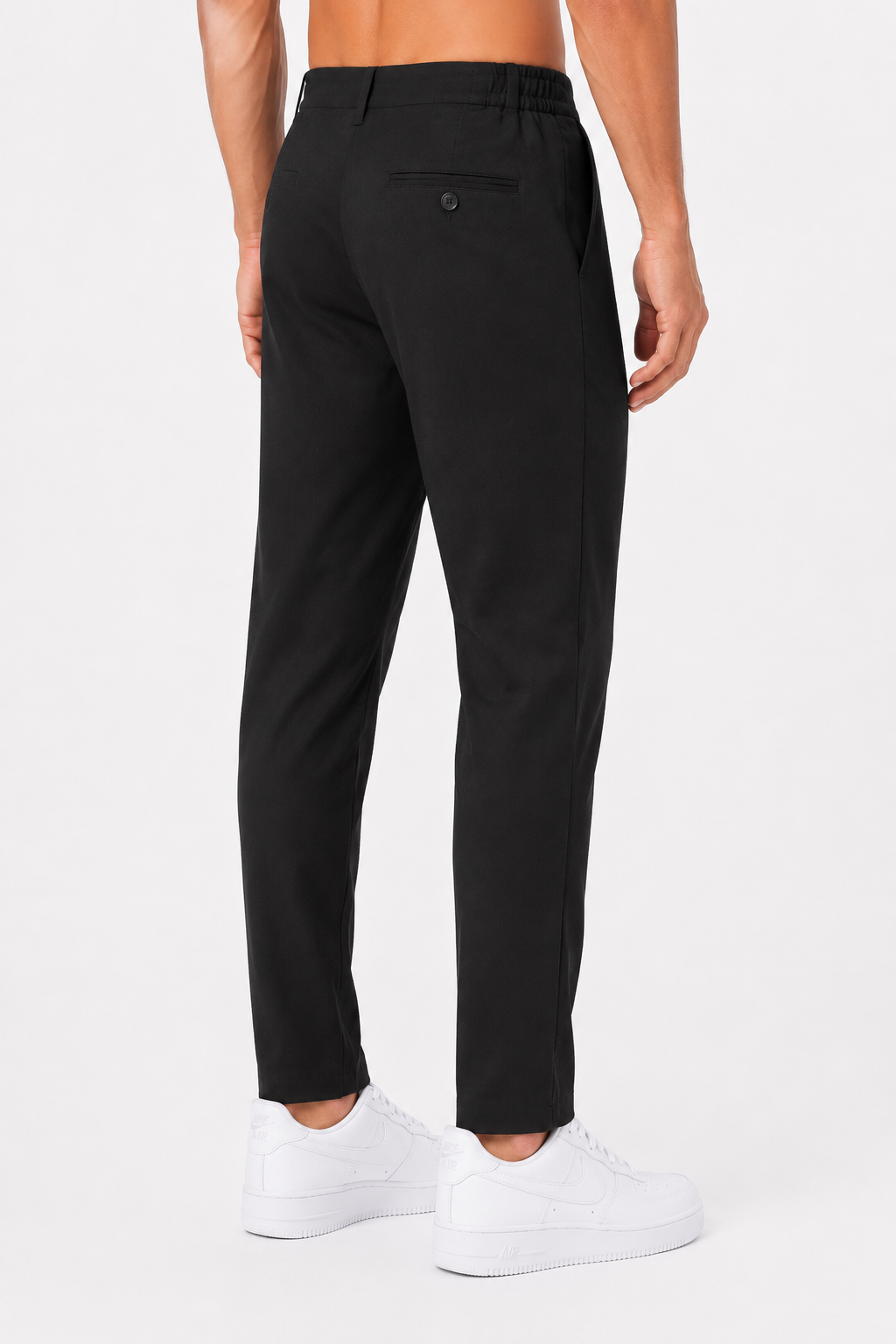 Milano Chino Regular Fit Zwart