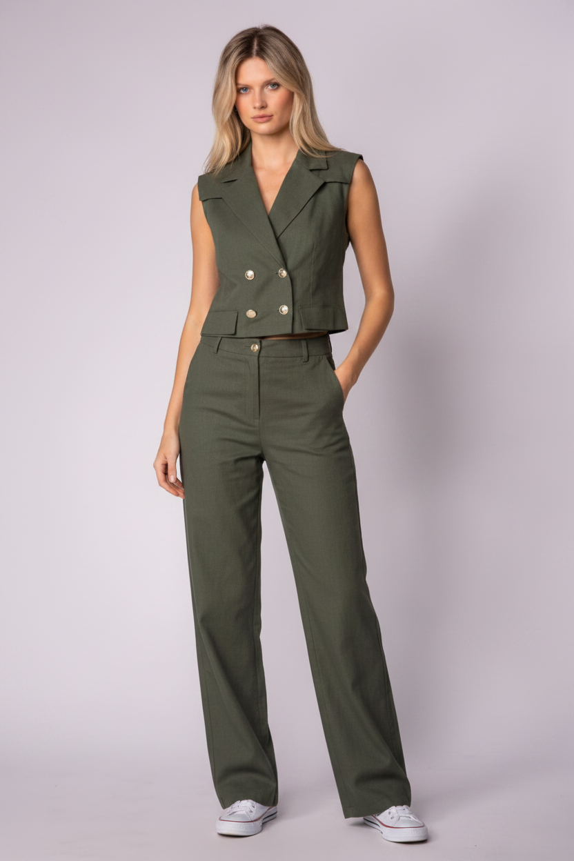 Dames Zomerset Monaco – Khaki