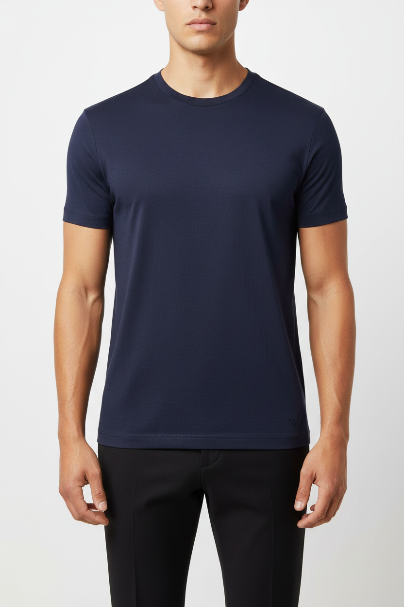 Camiseta Santo Brillo Azul Marino