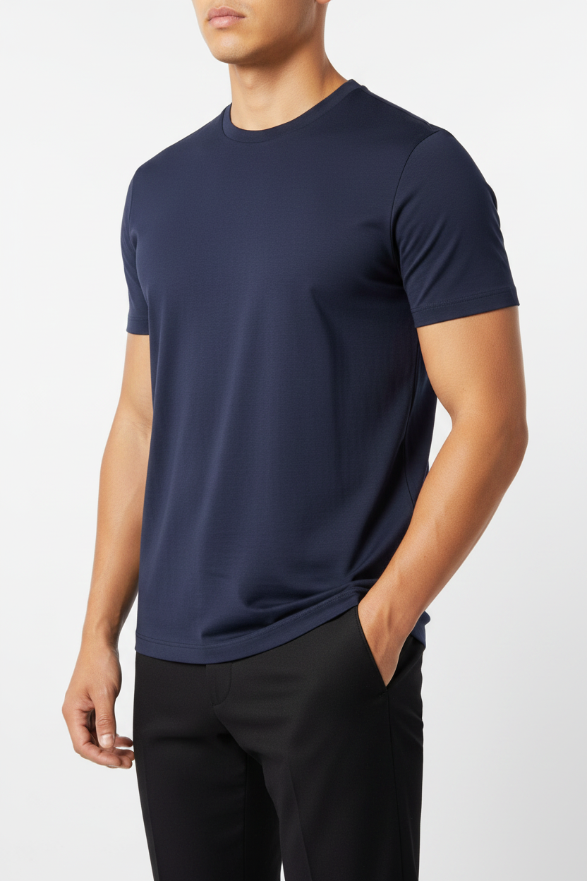 Camiseta Santo Brillo Azul Marino