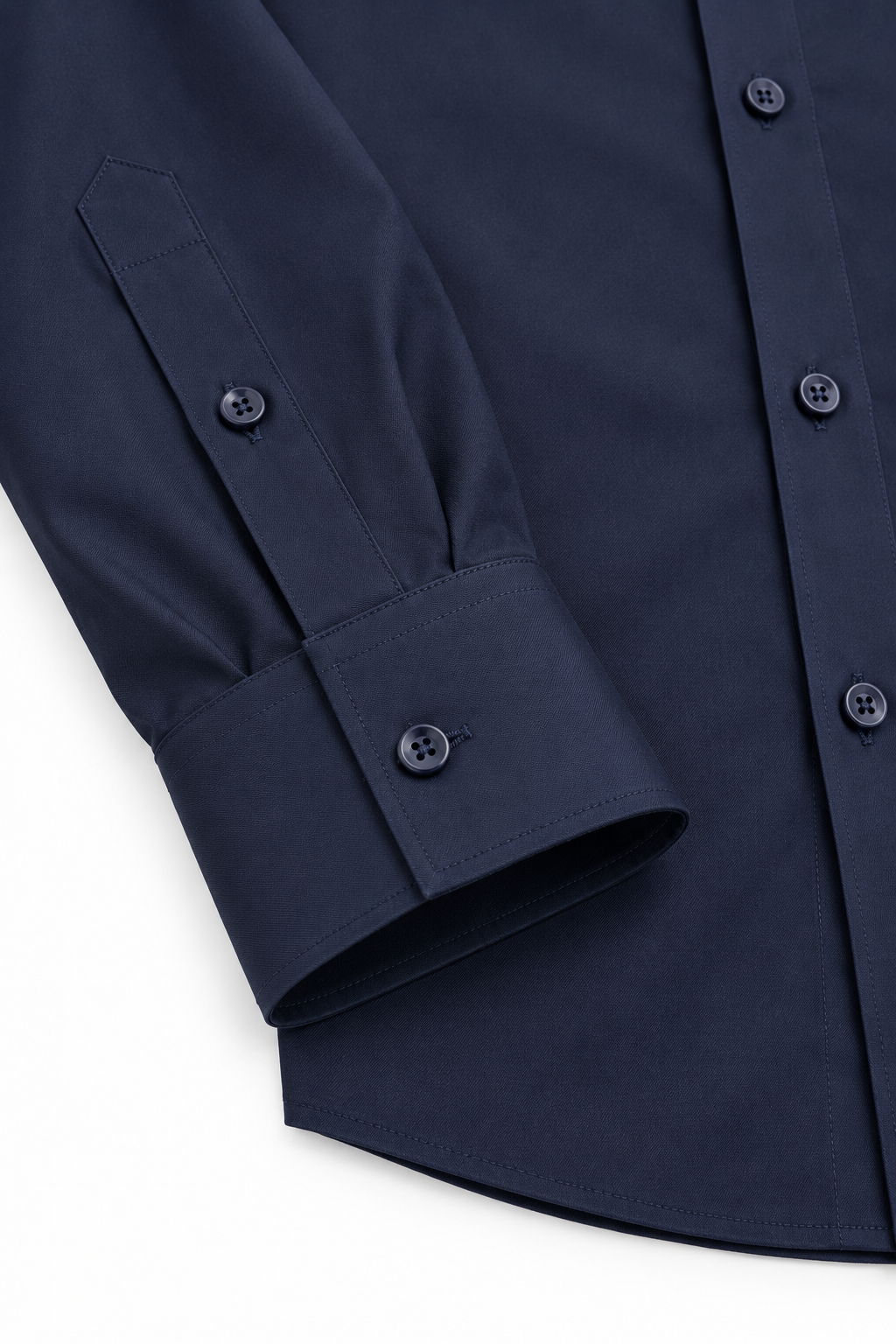 Klassiek Overhemd Navy