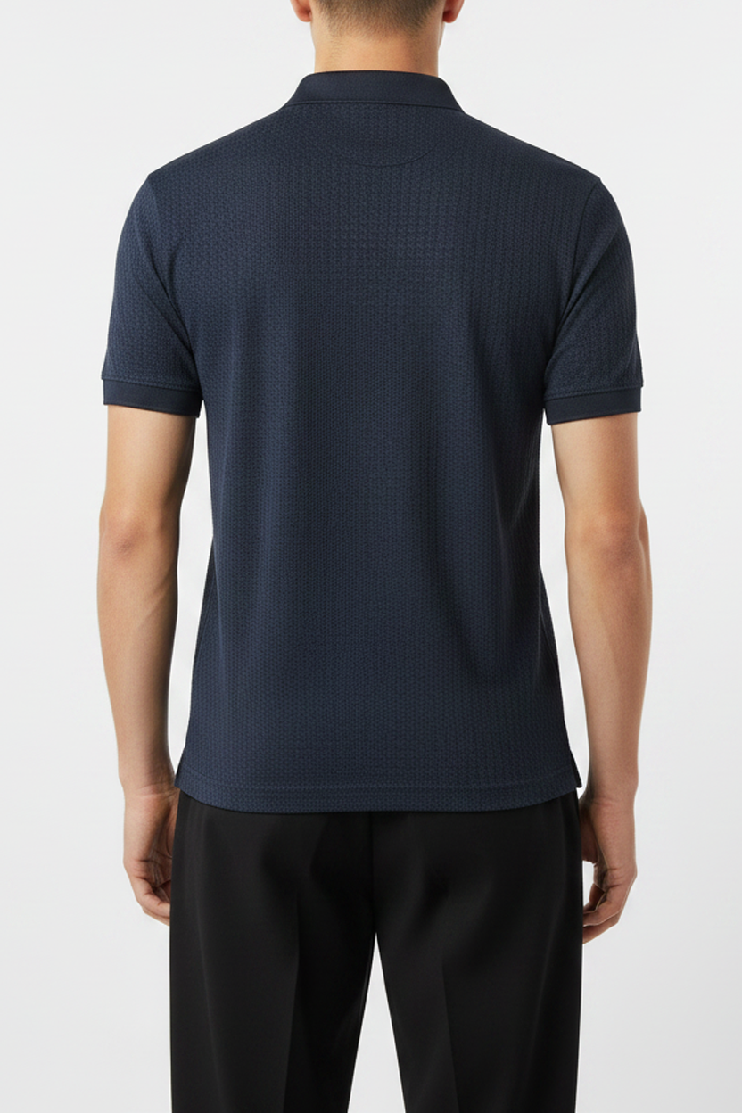 Polo Milano Azul Marino