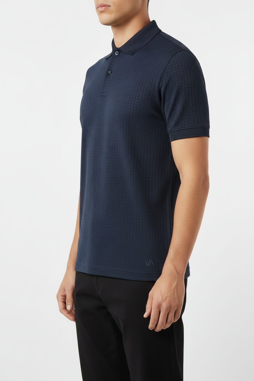 Polo Milano Azul Marino