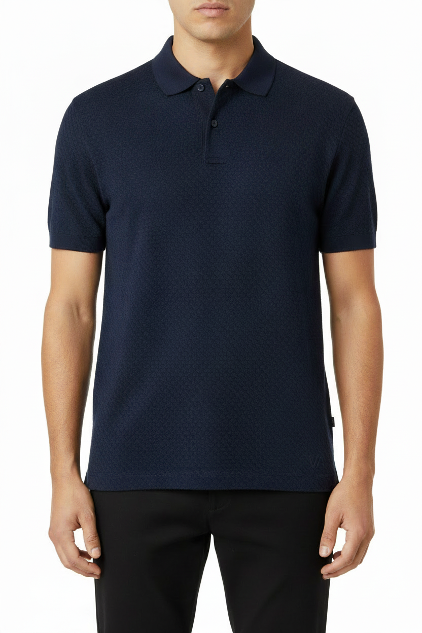 Polo Milano Azul Marino