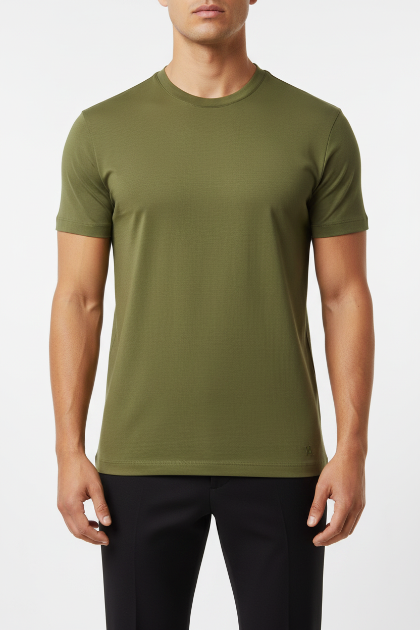 Camiseta Santo Glans Verde Ejército
