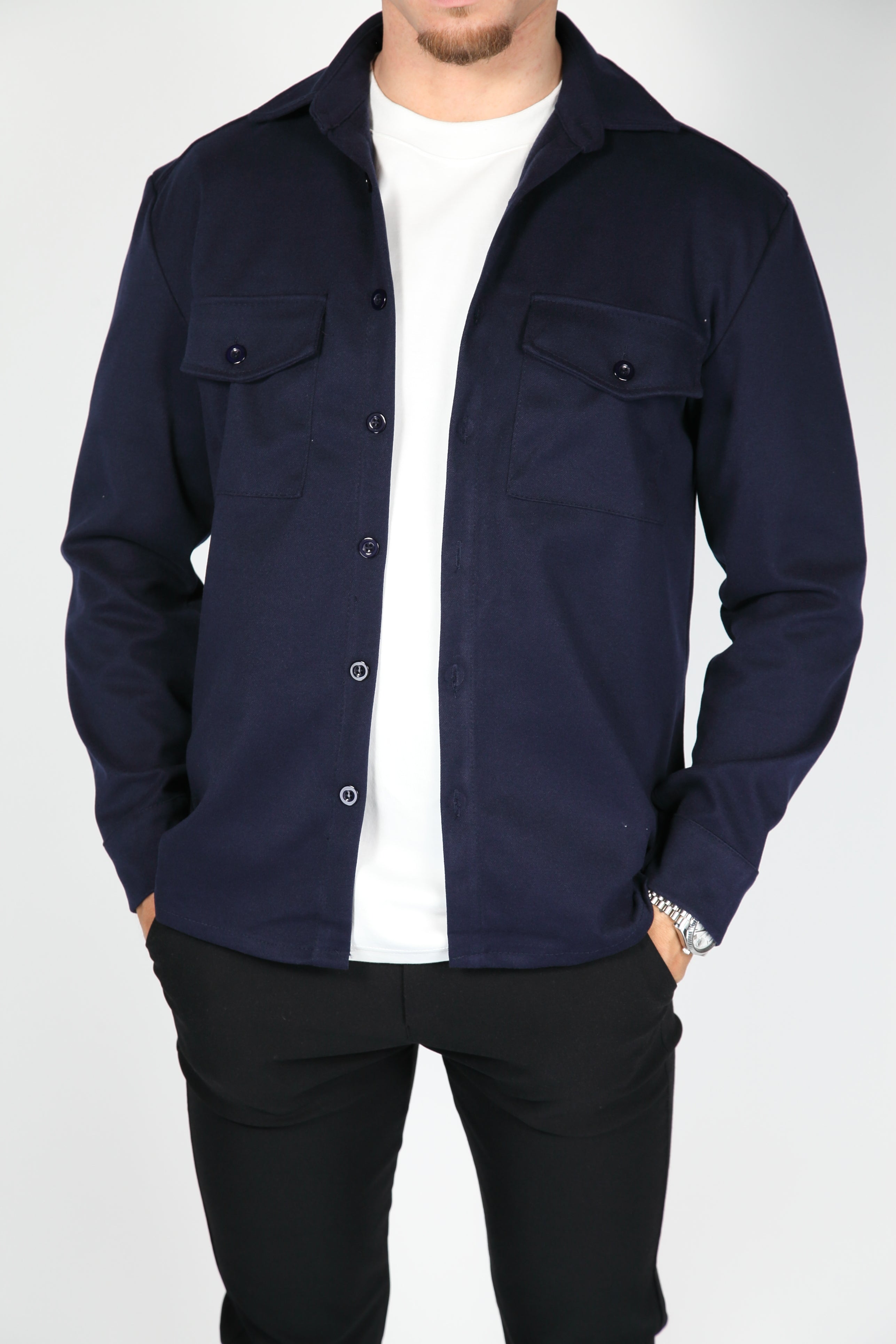 The Bandit Overshirt Navy
