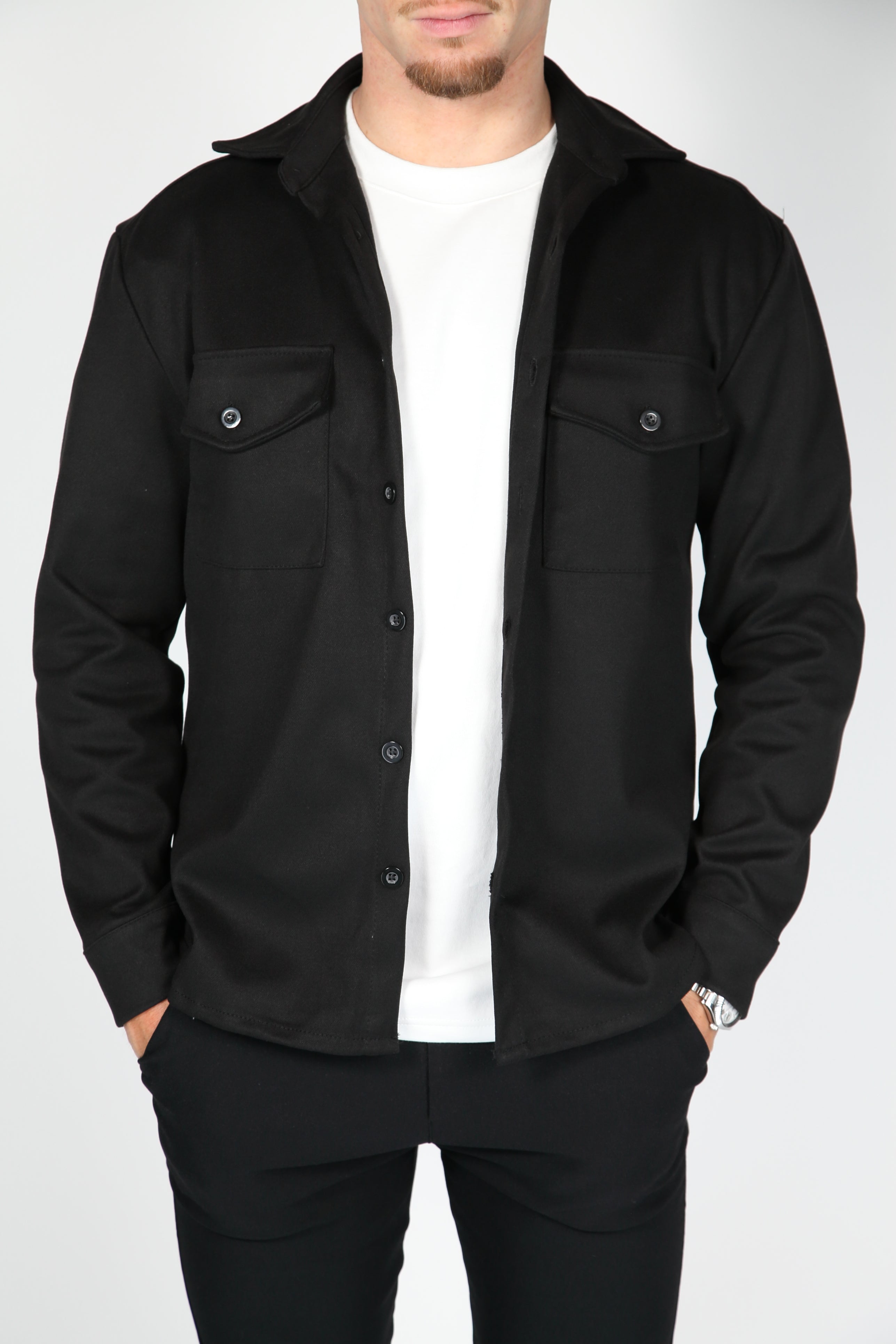 The Bandit Overshirt Zwart
